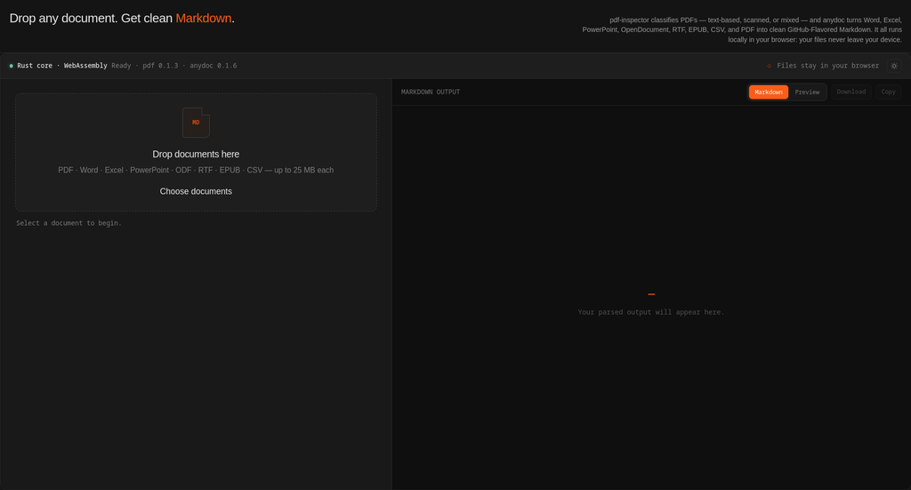 inkwell — PDF Inspector (WASM)
