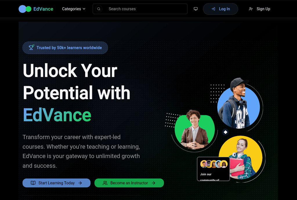 LMS Server — Learning Management System Backend